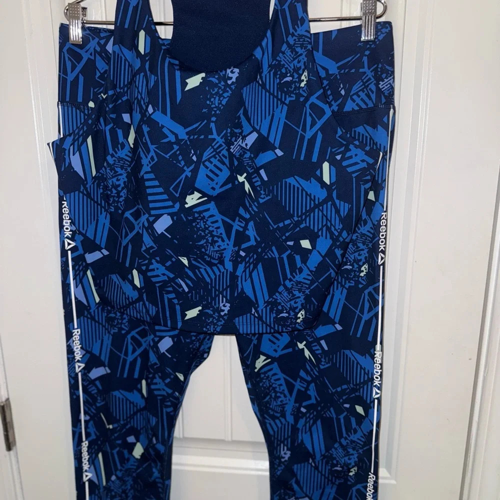 Reebok Blue Patterned Set - Picture 11 of 12